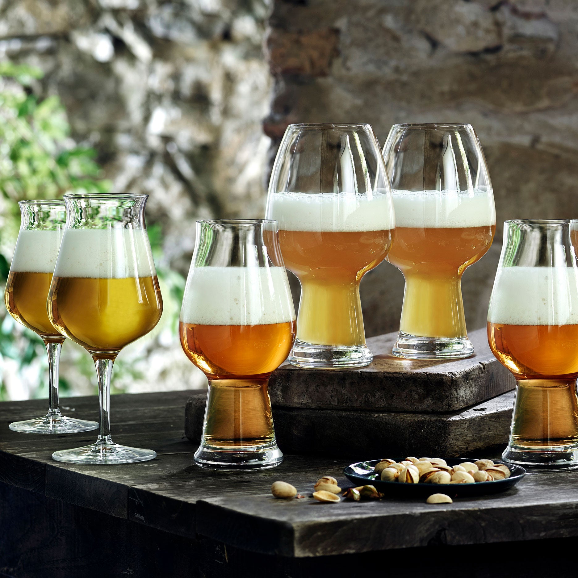 Birrateque ølglas tester, ale og hvede